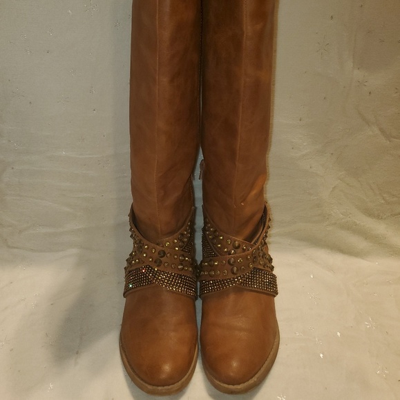 Bling Strap Boots - Picture 2 of 8